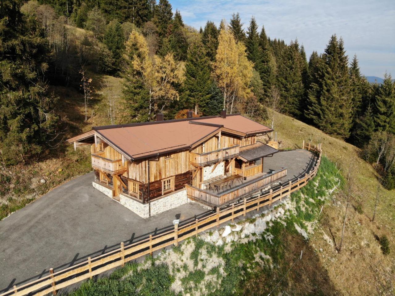 Villa Almhuette Lengau Saalbach-Hinterglemm Esterno foto