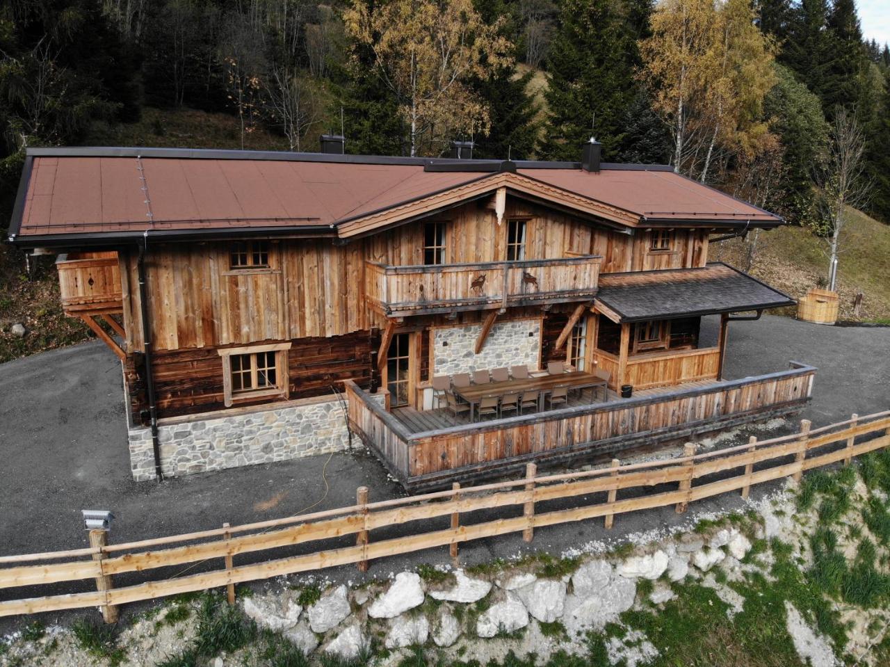 Villa Almhuette Lengau Saalbach-Hinterglemm Esterno foto