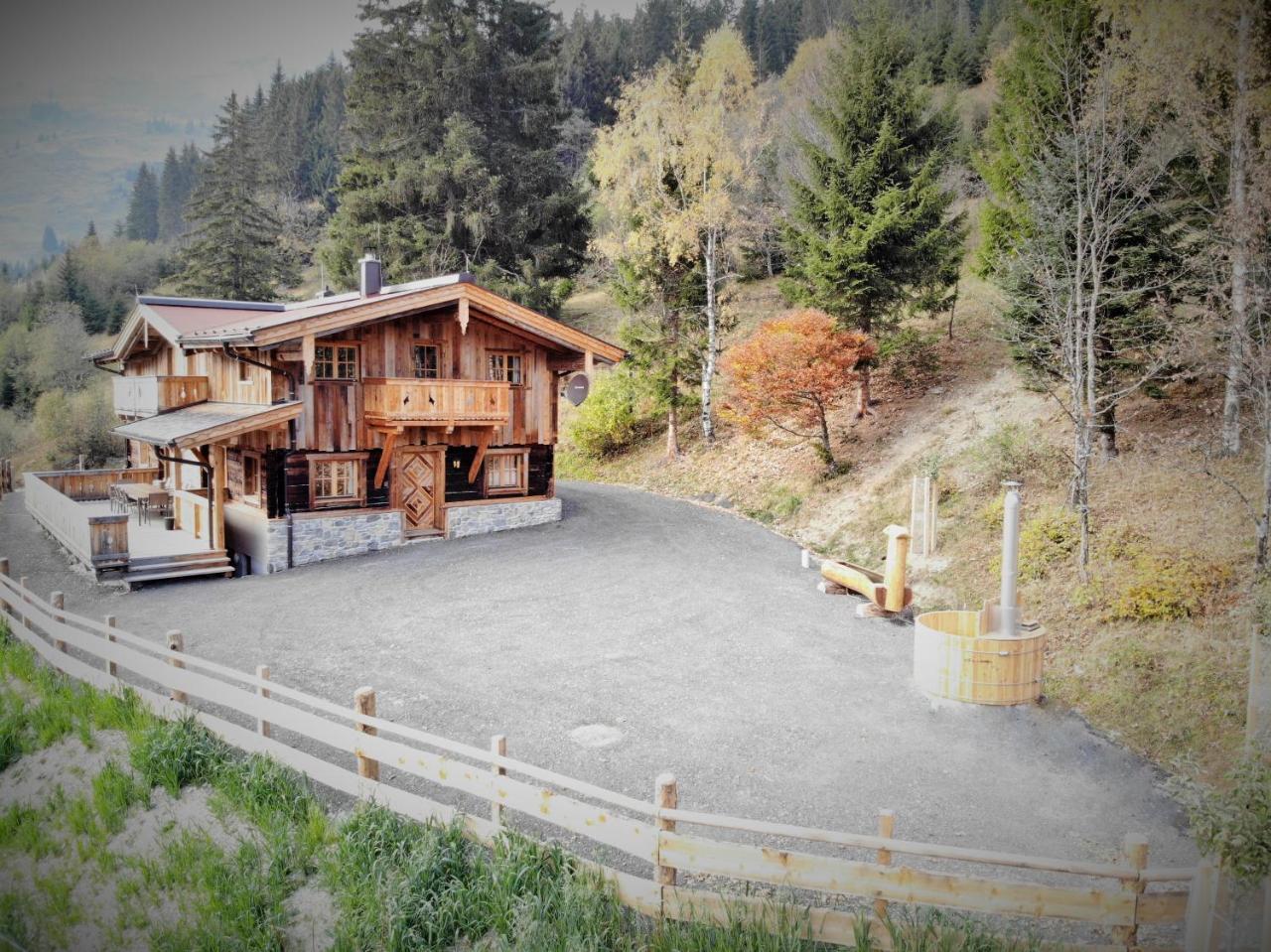 Villa Almhuette Lengau Saalbach-Hinterglemm Esterno foto