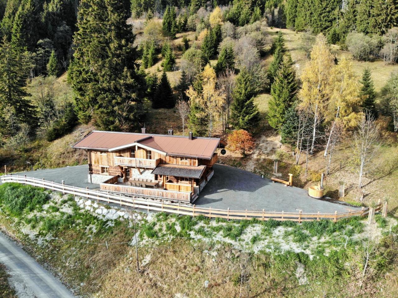 Villa Almhuette Lengau Saalbach-Hinterglemm Esterno foto