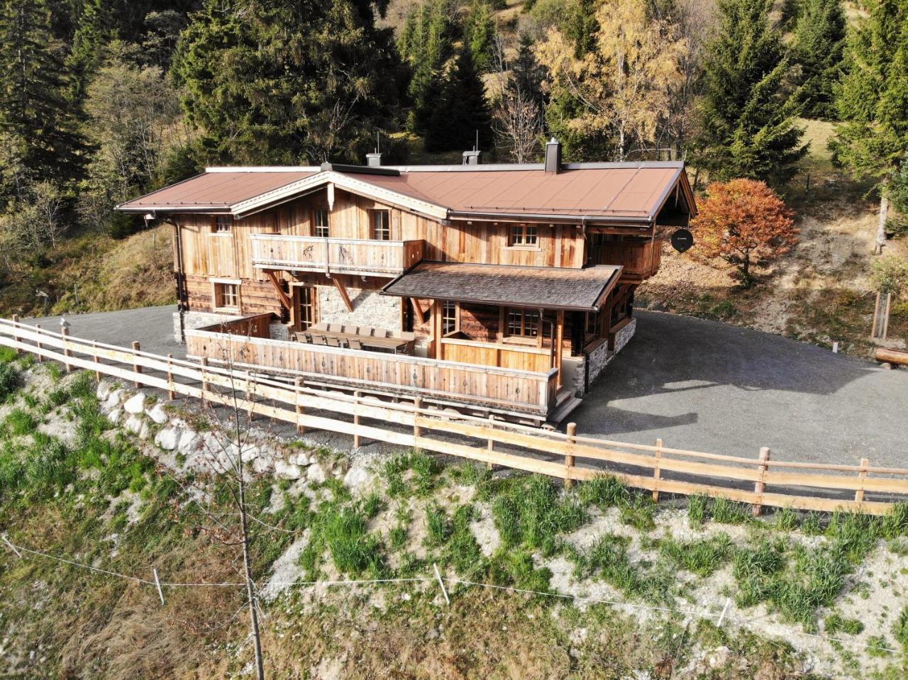 Villa Almhuette Lengau Saalbach-Hinterglemm Esterno foto