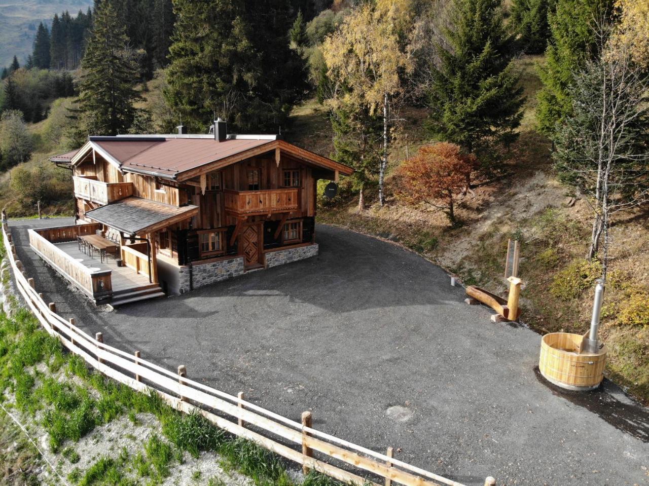 Villa Almhuette Lengau Saalbach-Hinterglemm Esterno foto